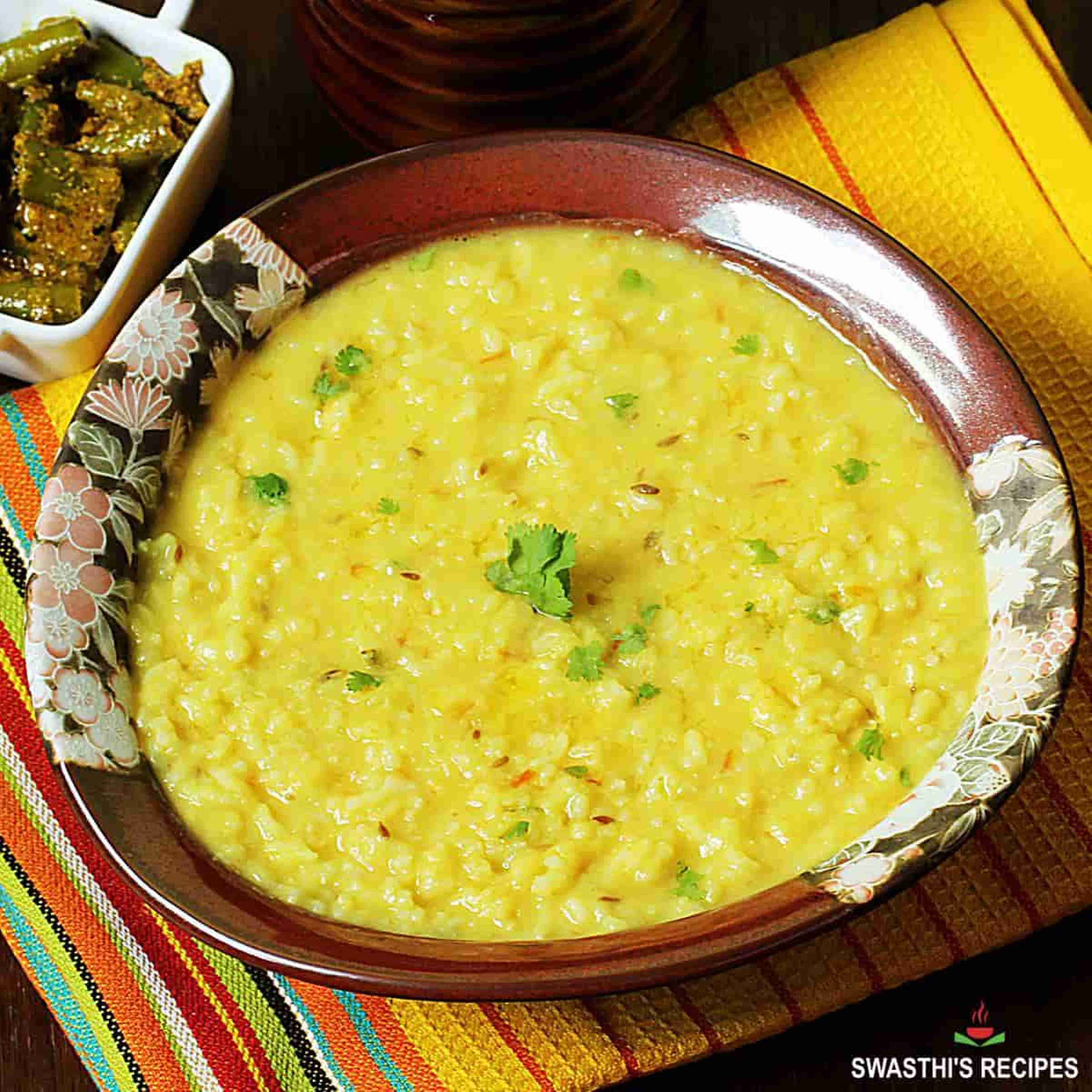 Butter khichadi