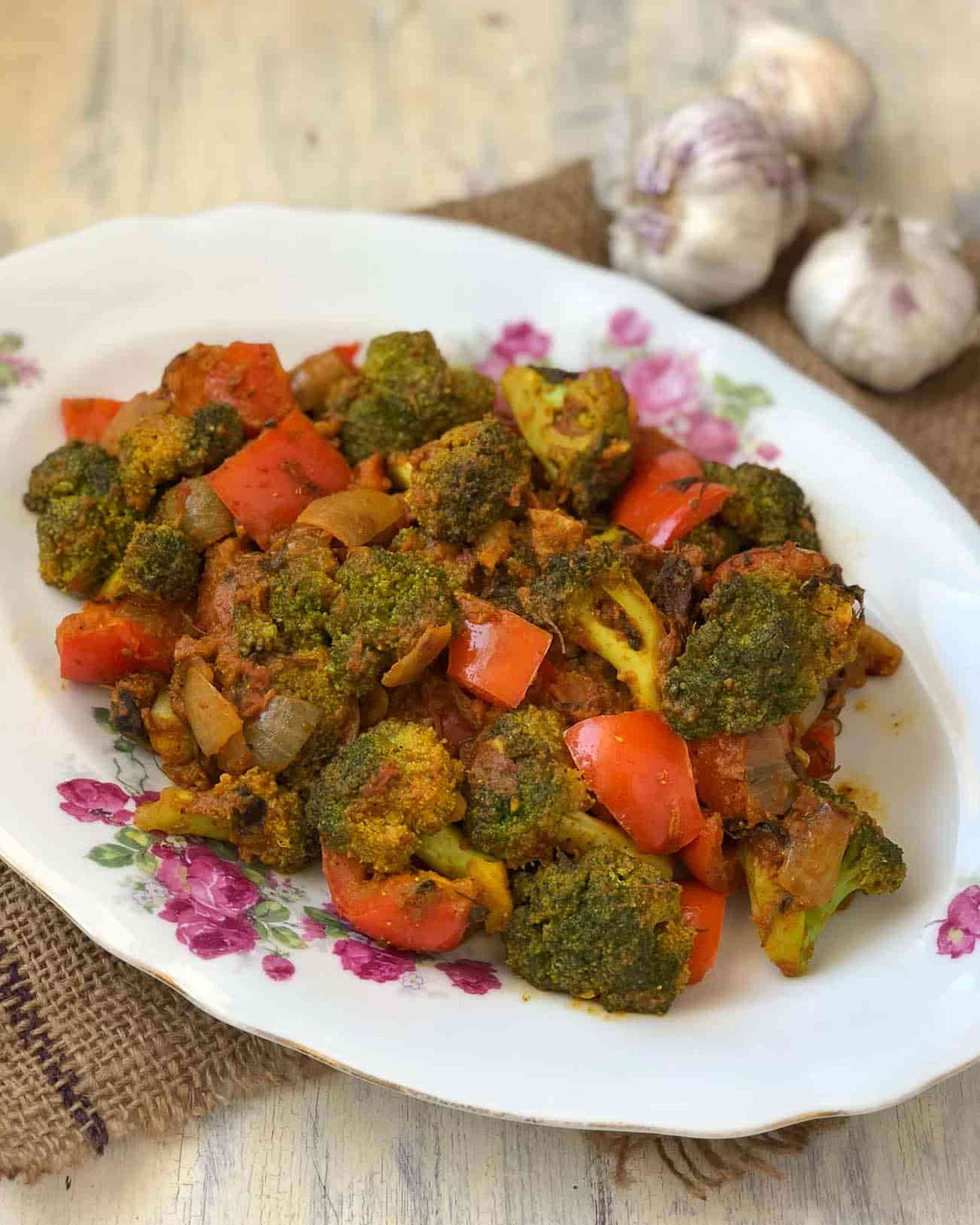 Masala broccoli