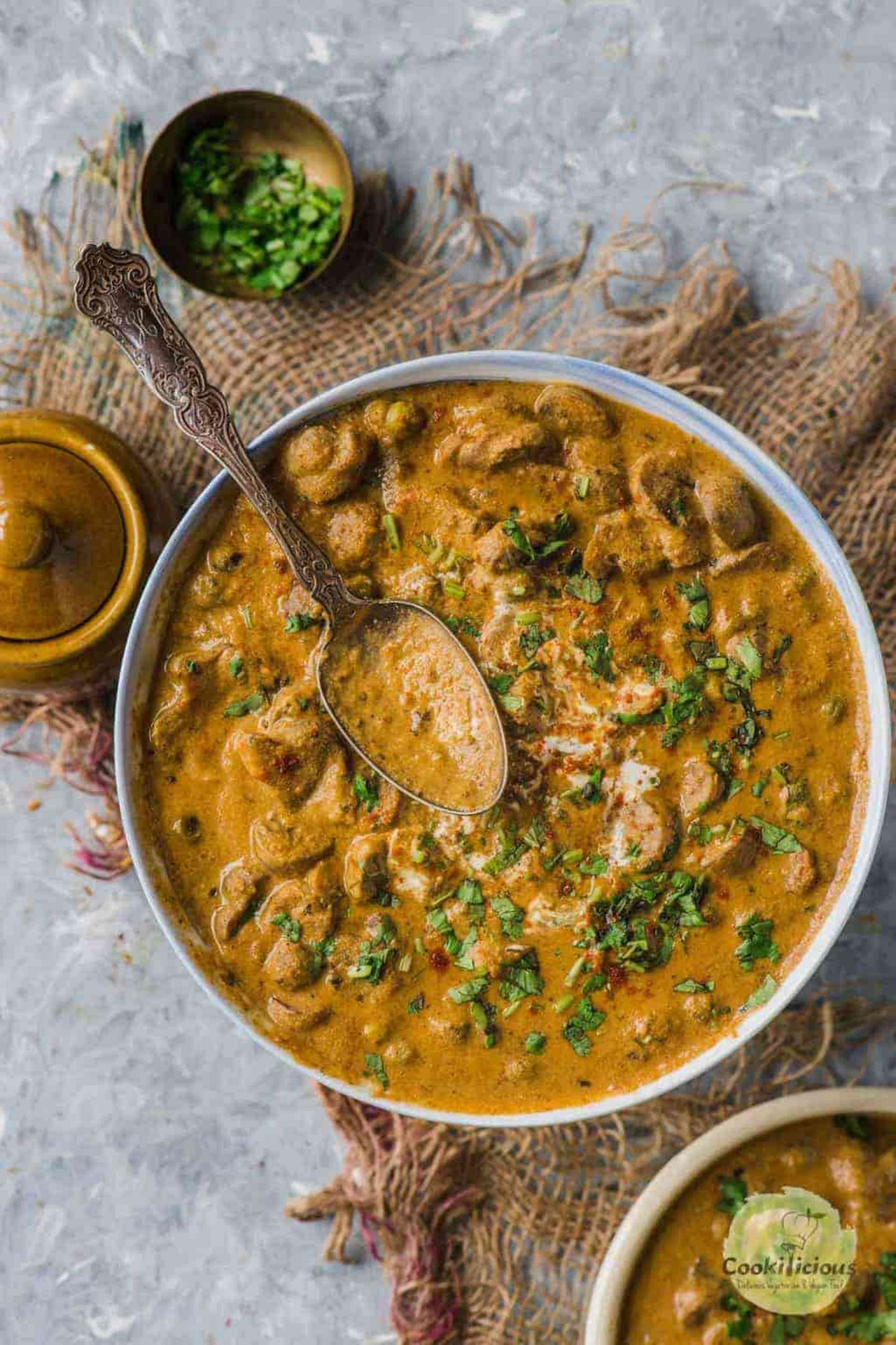 Mushroom masala