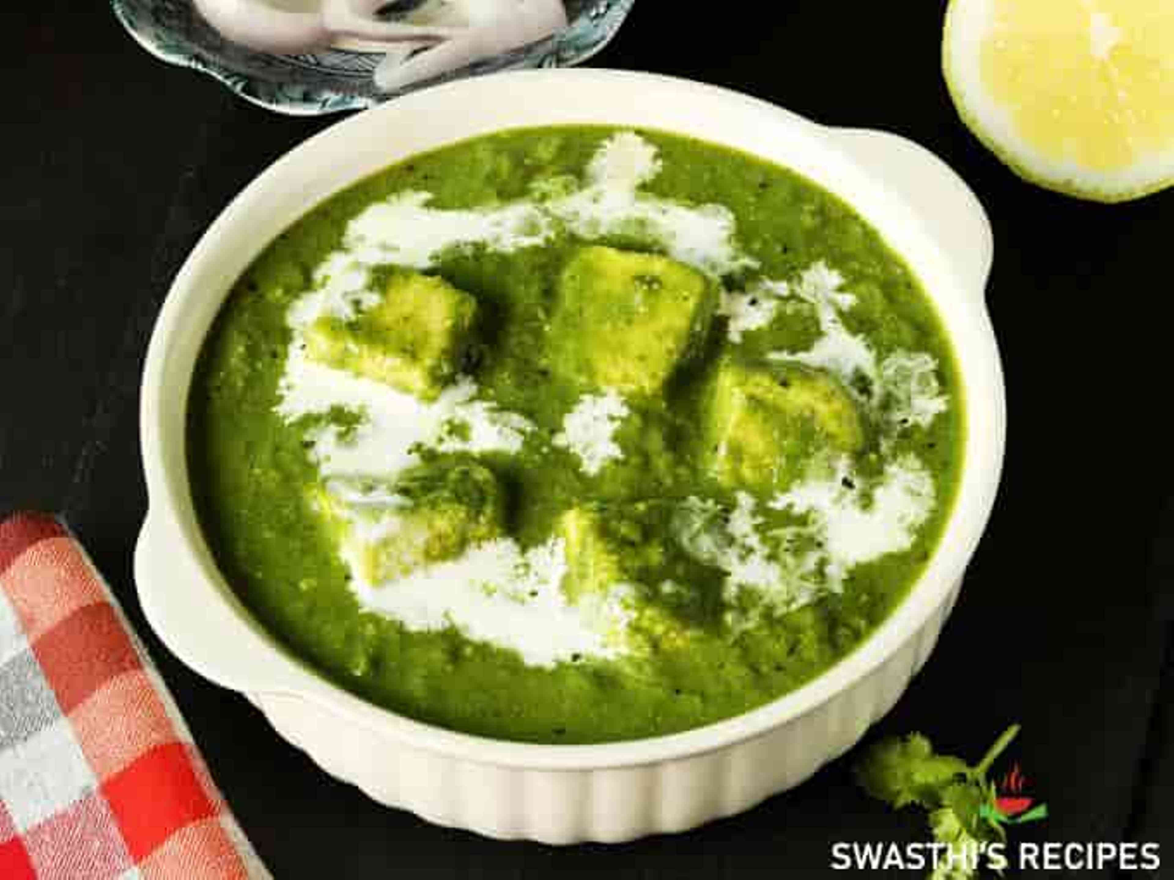 Palak paneer