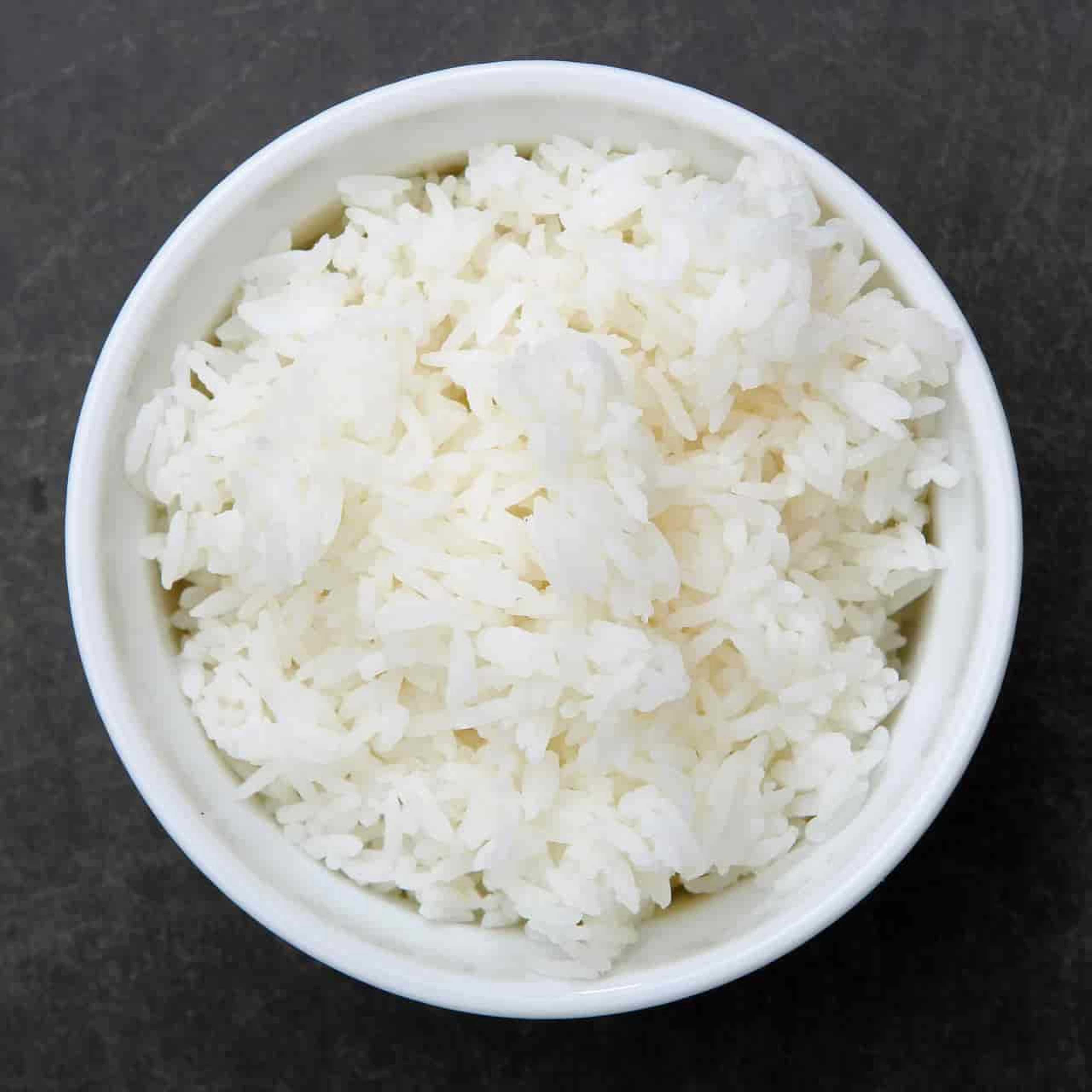 Plain rice